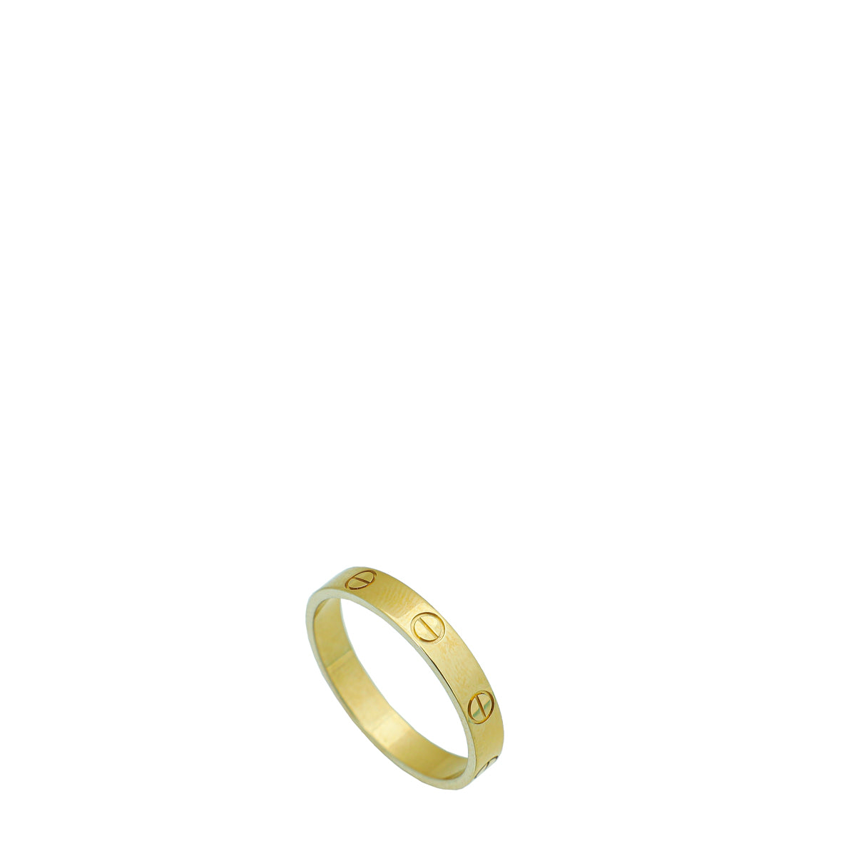 Cartier 18K Yellow Gold Love Wedding Band Ring 60