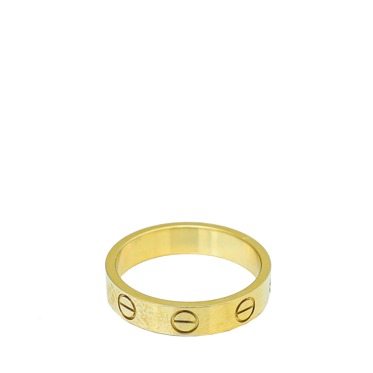 Cartier 18K Yellow Gold Love Wedding Band Ring 48