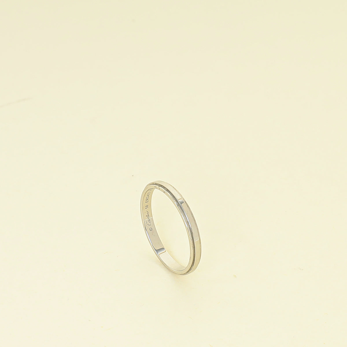 Cartier Platinum D'Amour 2.5 mm Wedding Ring 58