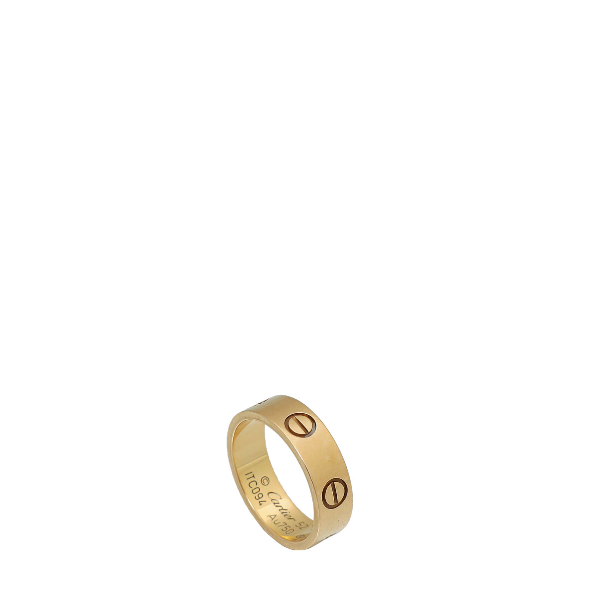 Cartier 18K Rose Gold Love Wedding Ring 52-Cartier-THE CLOSET