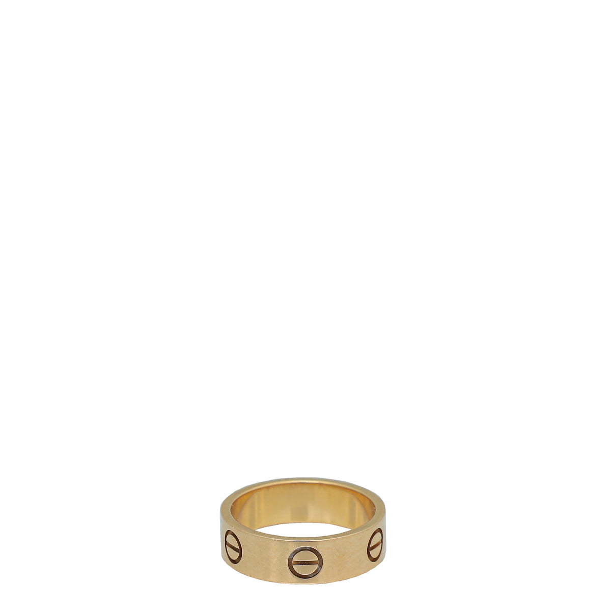 Cartier 18K Rose Gold Love Wedding Ring 52-Cartier-THE CLOSET