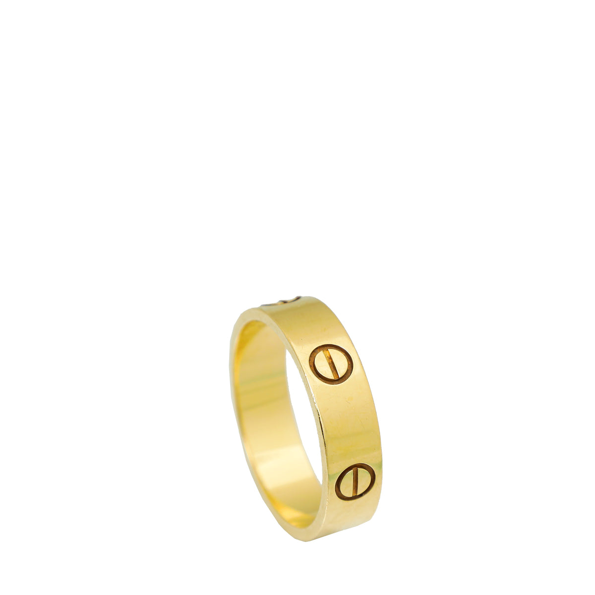 Cartier 18K Yellow Gold Love Ring 60-Cartier-THE CLOSET