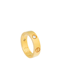 Cartier 18K Rose Gold Love 3 Diamond Ring 54-Cartier-THE CLOSET