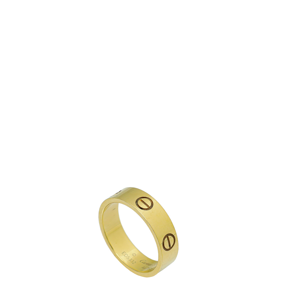 Cartier 18K Yellow Gold Love Ring 56-Cartier-THE CLOSET