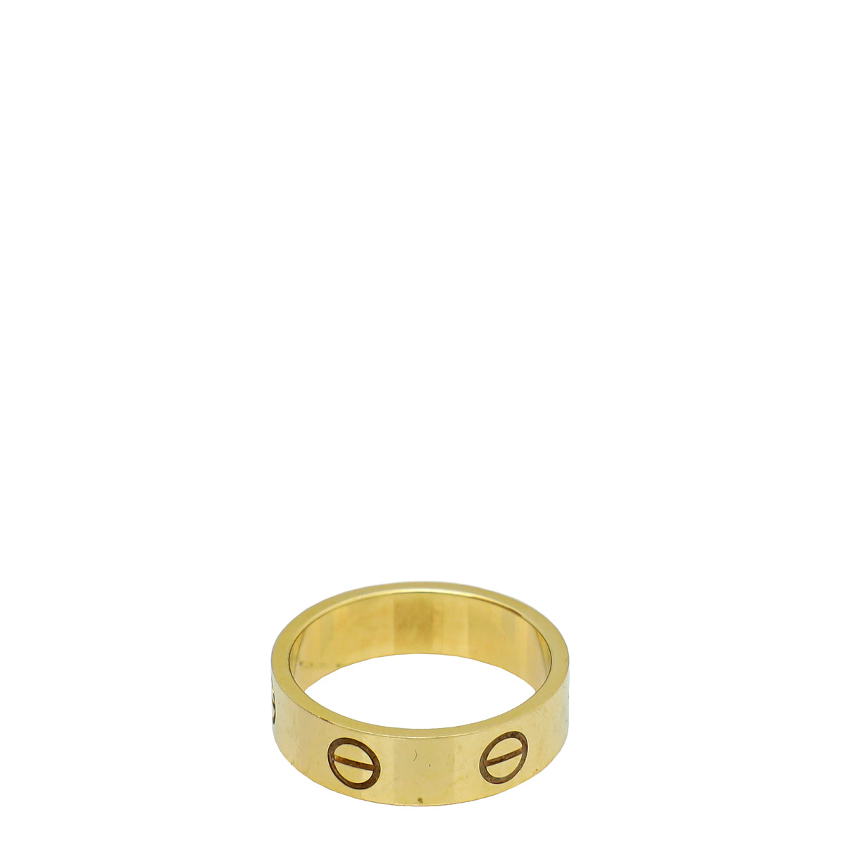 Cartier 18K Yellow Gold Love Ring 56-Cartier-THE CLOSET