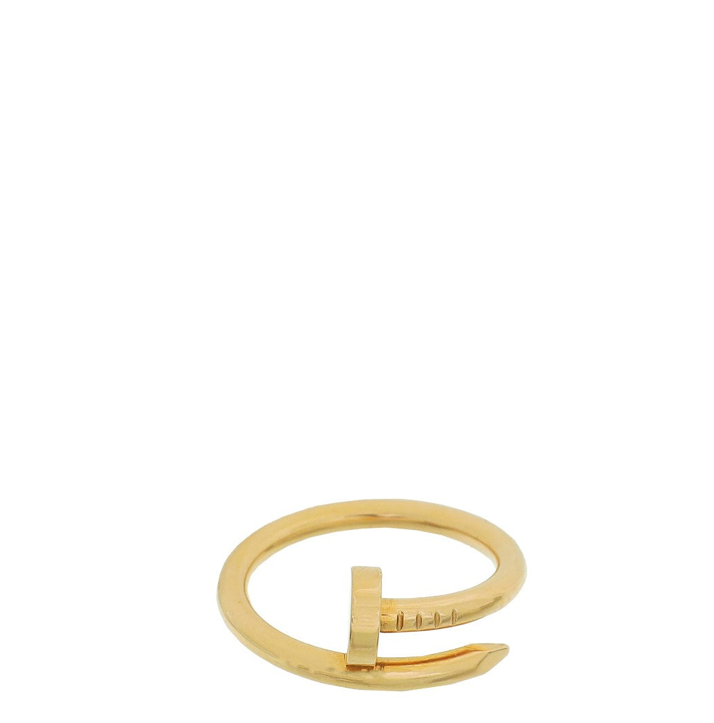 Cartier 18K Rose Gold Juste Un Clou Ring 59-Cartier-THE CLOSET