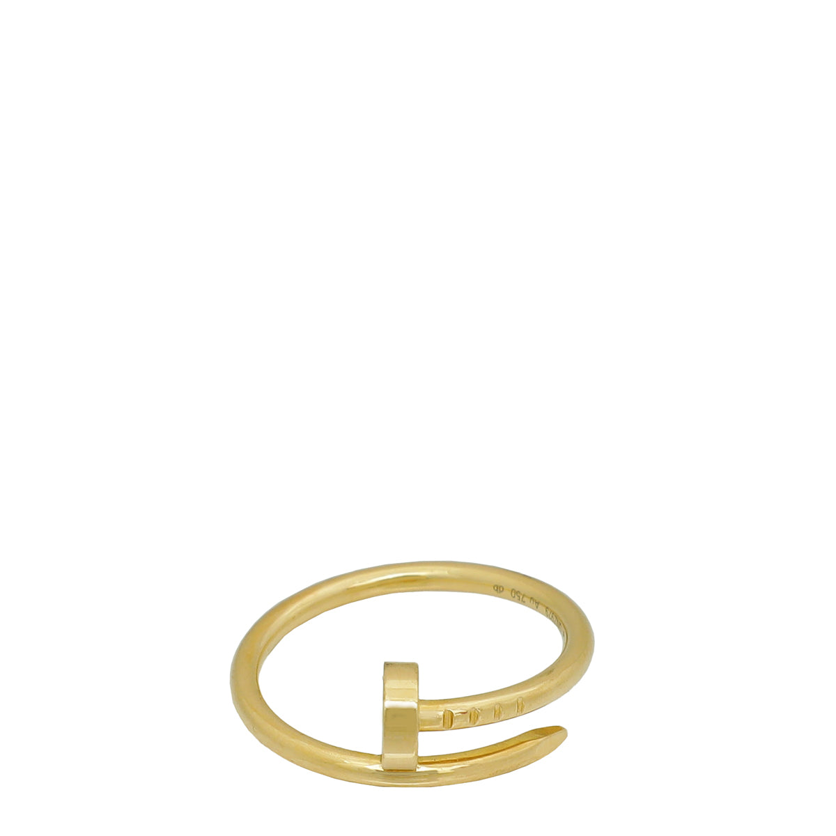 Cartier 18K Yellow Gold Juste Un Clou Small Model Ring 52-Cartier-THE CLOSET