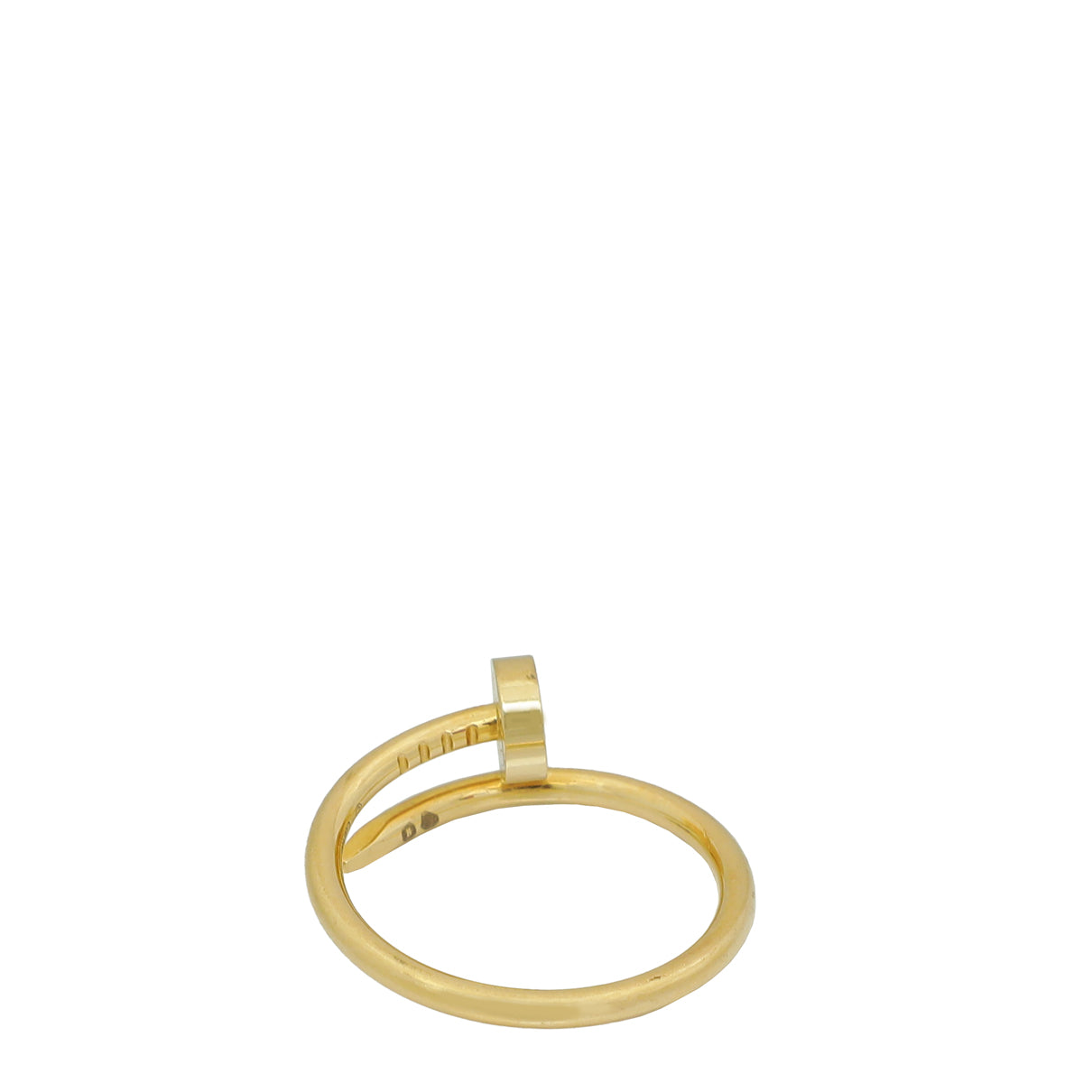 Cartier 18K Yellow Gold Juste Un Clou Small Model Ring 52-Cartier-THE CLOSET