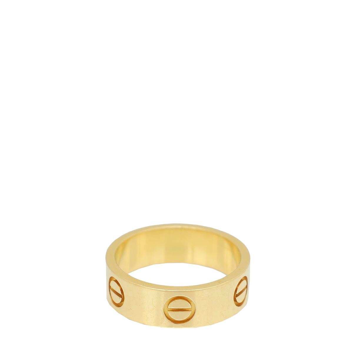 Cartier 18K Yellow Gold Love Ring 50-Cartier-THE CLOSET