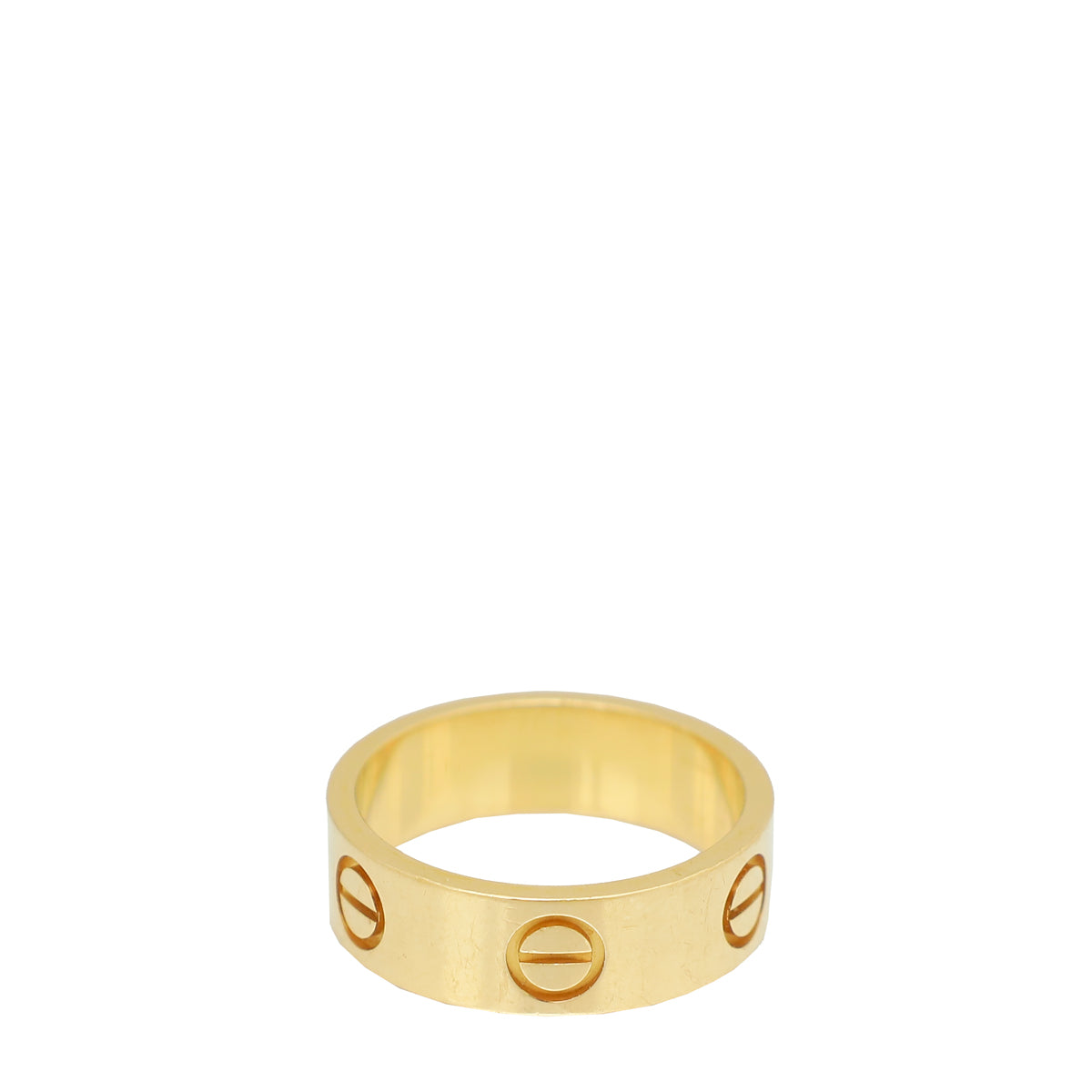 Cartier 18K Yellow Gold Love Ring 50