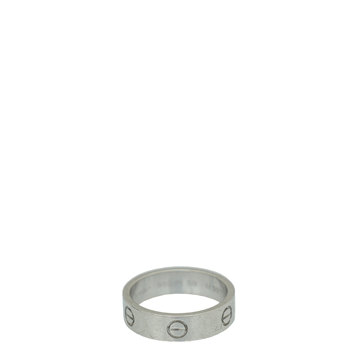 Cartier Platinum Love Ring 59-Cartier-THE CLOSET