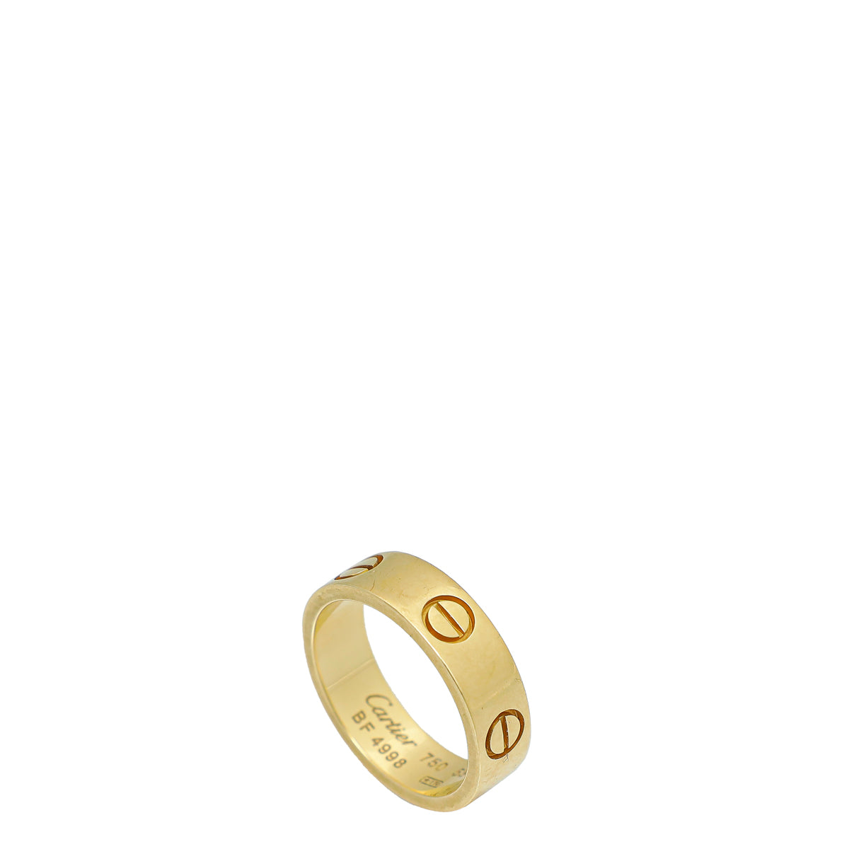 Cartier 18K Yellow Gold Love Ring 53-Cartier-THE CLOSET