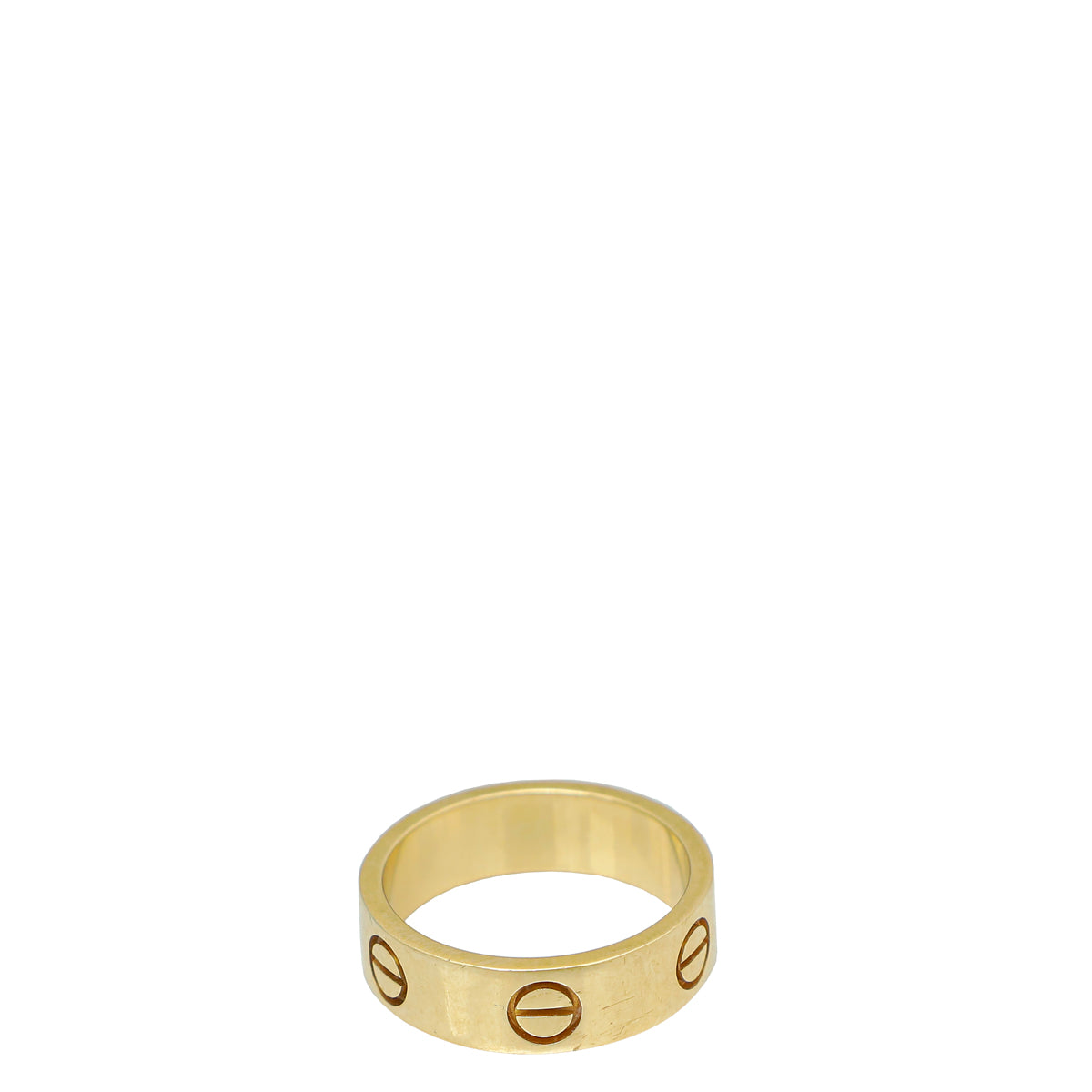 Cartier 18K Yellow Gold Love Ring 53-Cartier-THE CLOSET