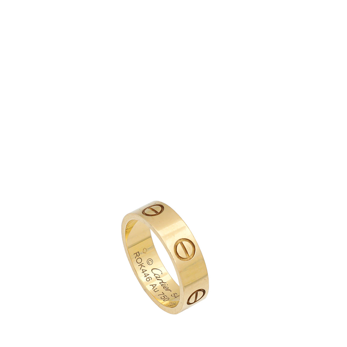 Cartier 18K Yellow Gold Love Ring 54-Cartier-THE CLOSET