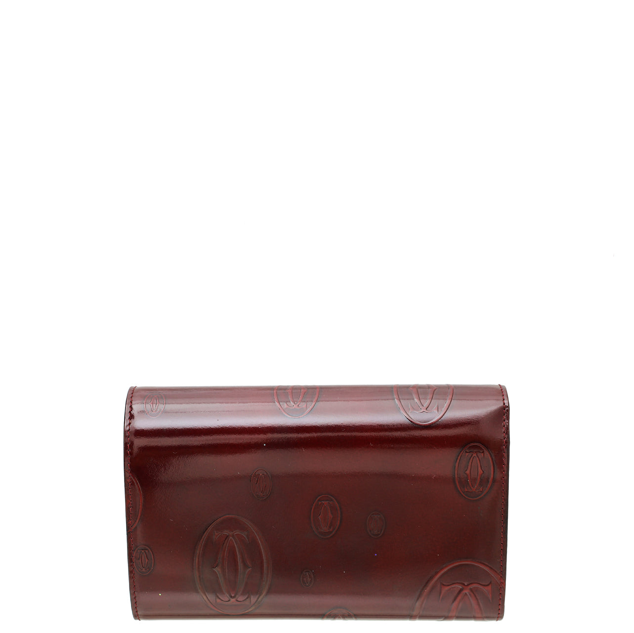 Cartier Red Smooth Happy Birthday Flap Wallet-Cartier-THE CLOSET