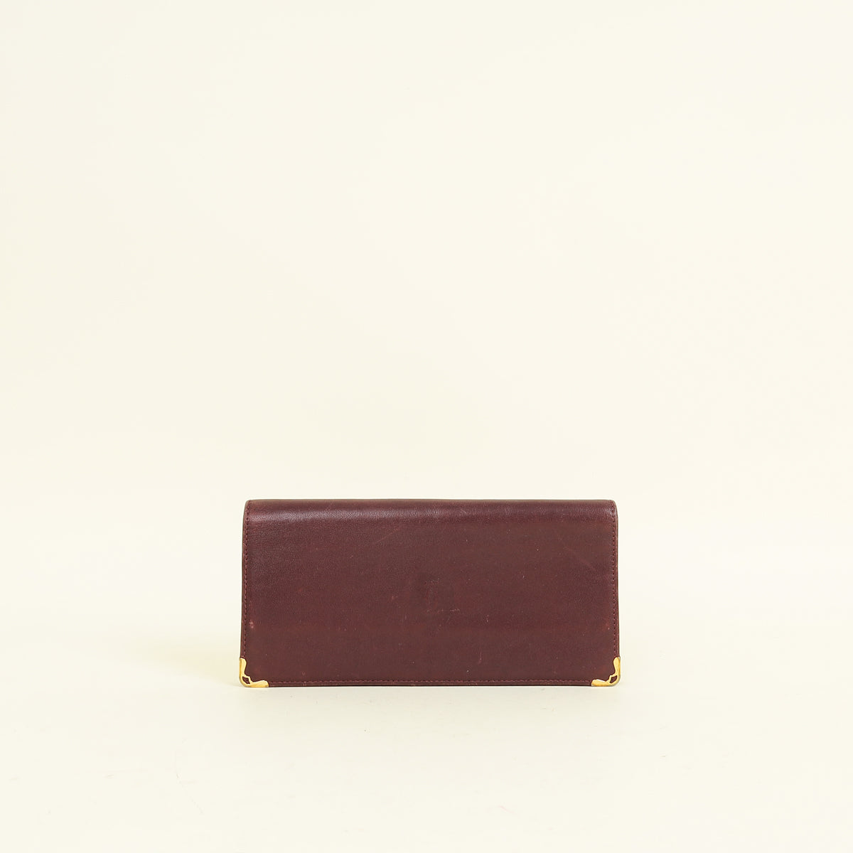 Cartier Burgundy Must De Cartier International Wallet