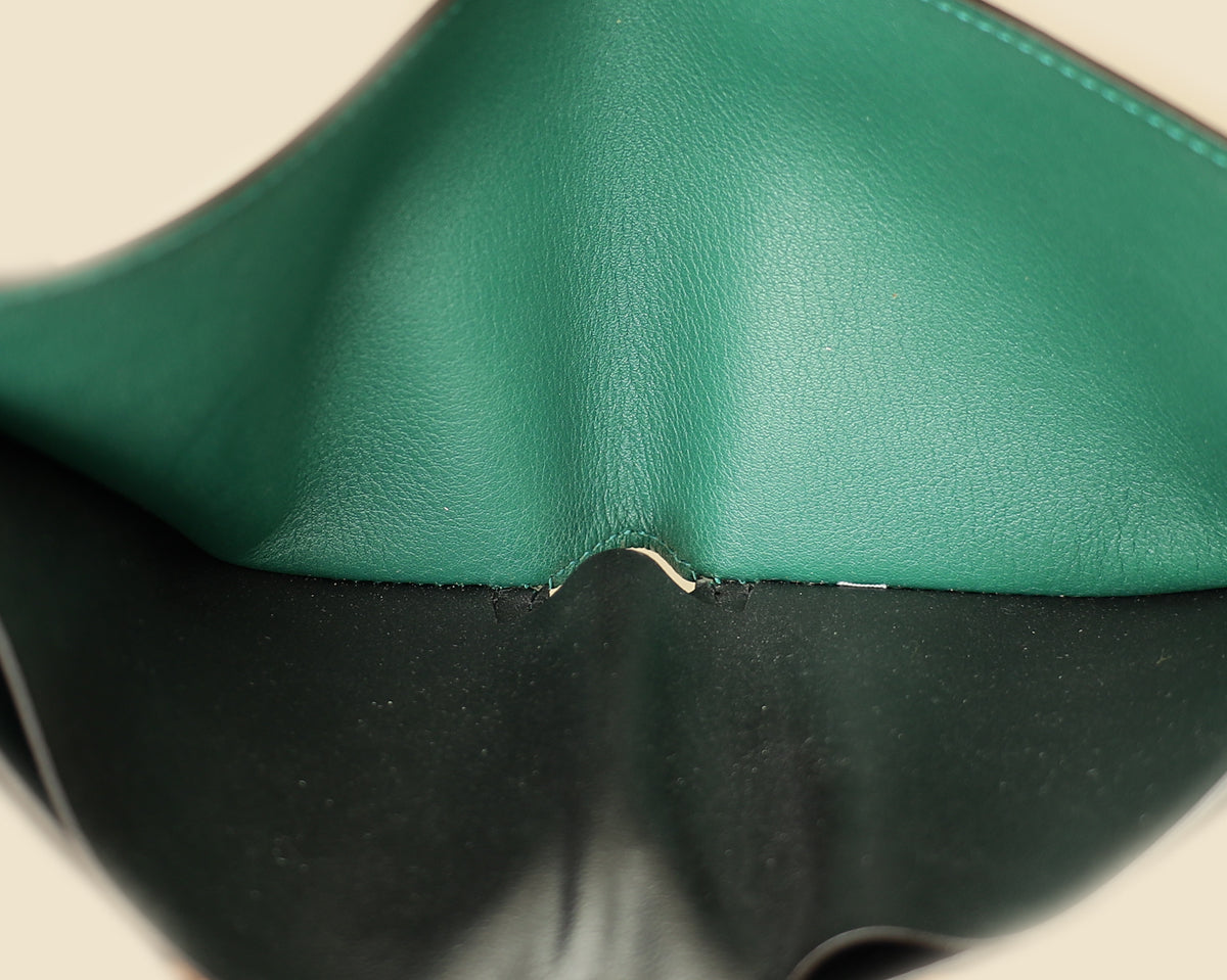 Cartier Green Must de Cartier Wallet W/ MMR Initials-Cartier-THE CLOSET
