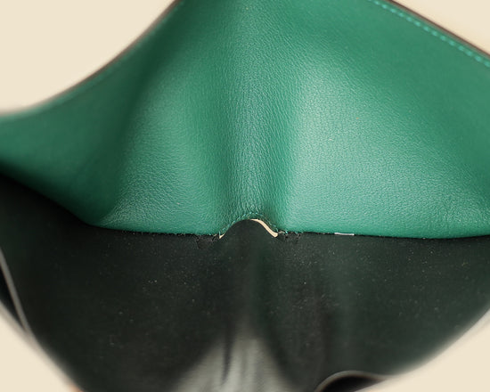 Cartier Green Must de Cartier Wallet W/ MMR Initials-Cartier-THE CLOSET