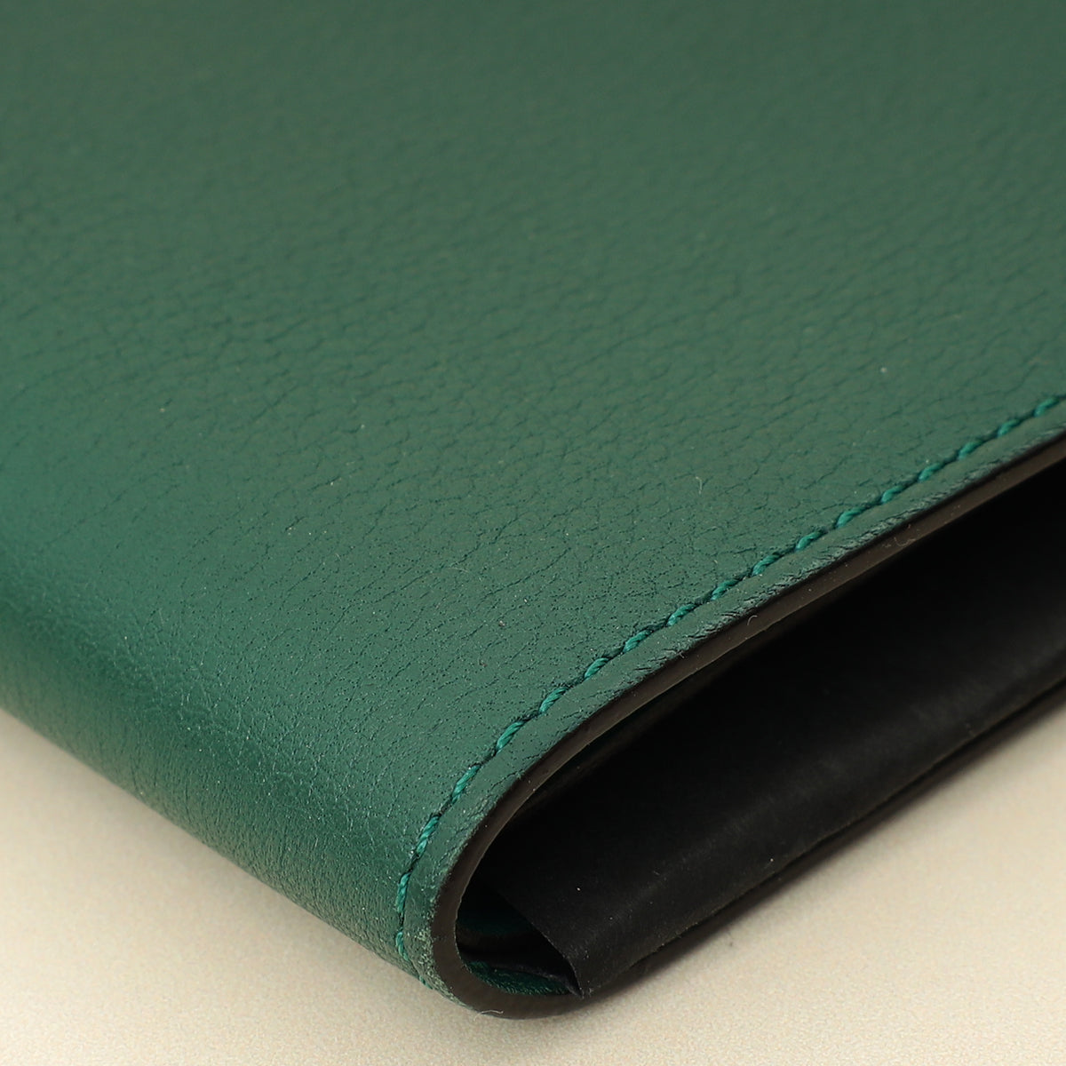 Cartier Green Must de Cartier Wallet W/ MMR Initials-Cartier-THE CLOSET