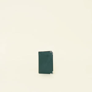 Cartier Dark Green Must De Cartier Card Holder Wallet