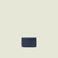 Cartier Navy Blue Must De Cartier Card Holder