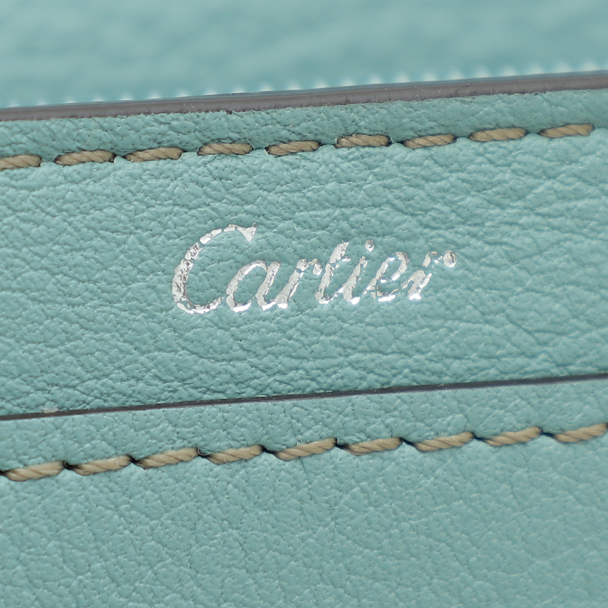 Cartier Mint Green C De Cartier Compact Wallet
