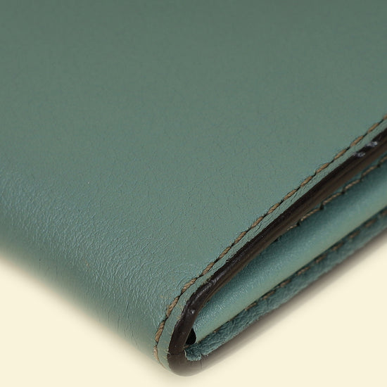 Cartier Mint Green C De Cartier Wallet-Cartier-THE CLOSET