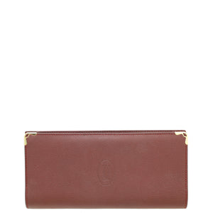 Cartier Spinel Red Must De Cartier International Wallet