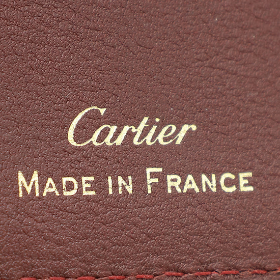 Cartier Spinel Red Must De Cartier International Wallet