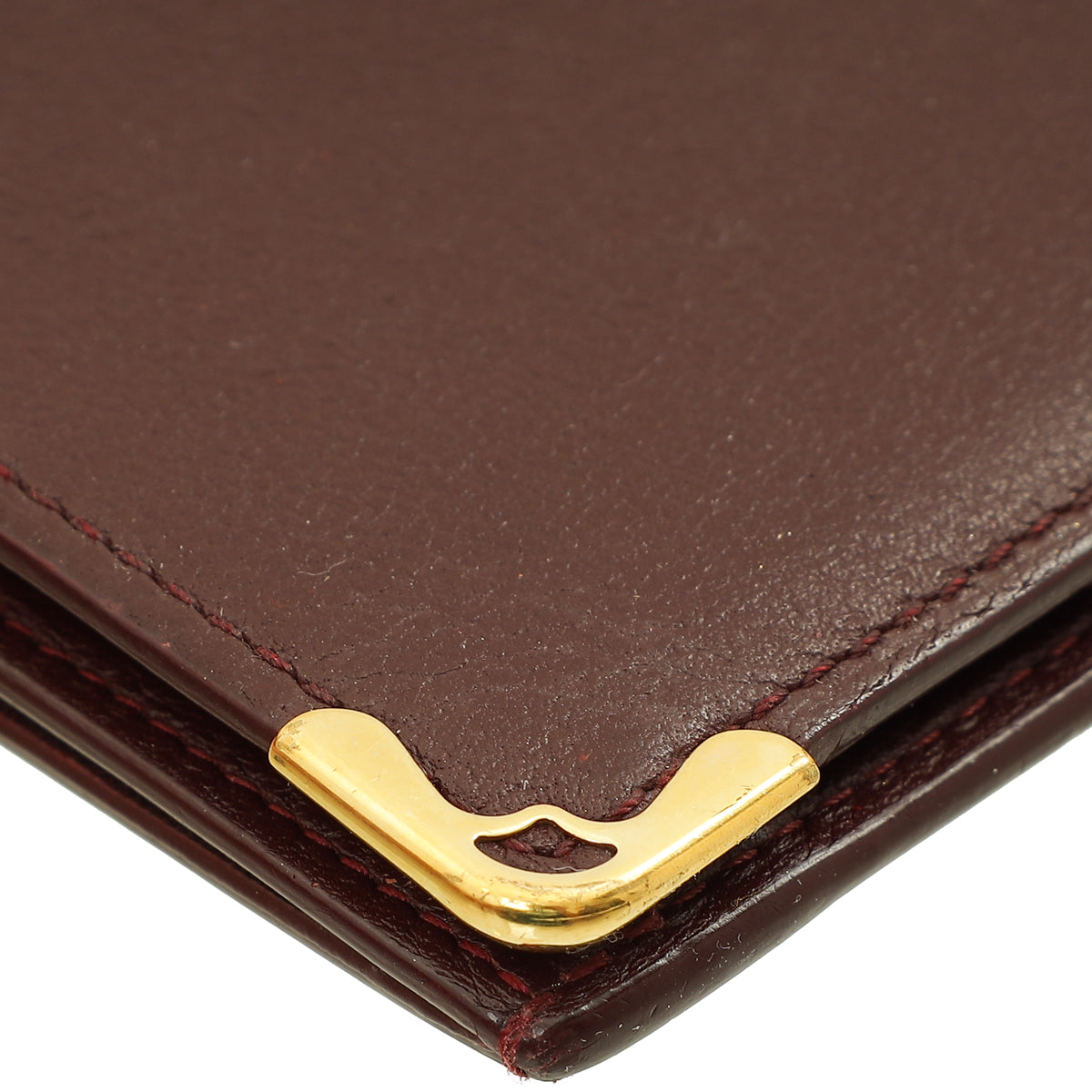 Cartier Burgundy Must De Cartier International Wallet