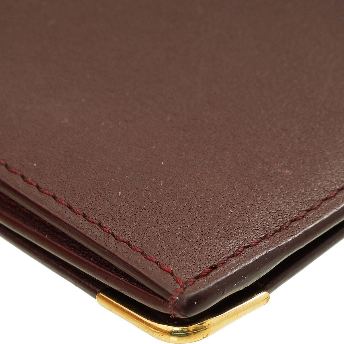 Cartier Burgundy Must De Cartier International Wallet