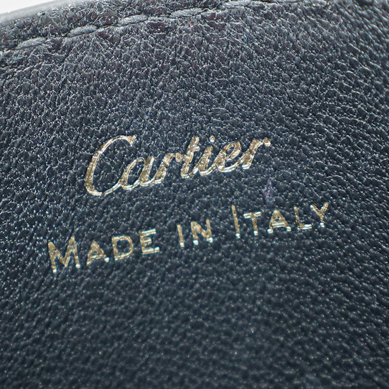 Cartier Blue C De Cartier Simple Card Holder