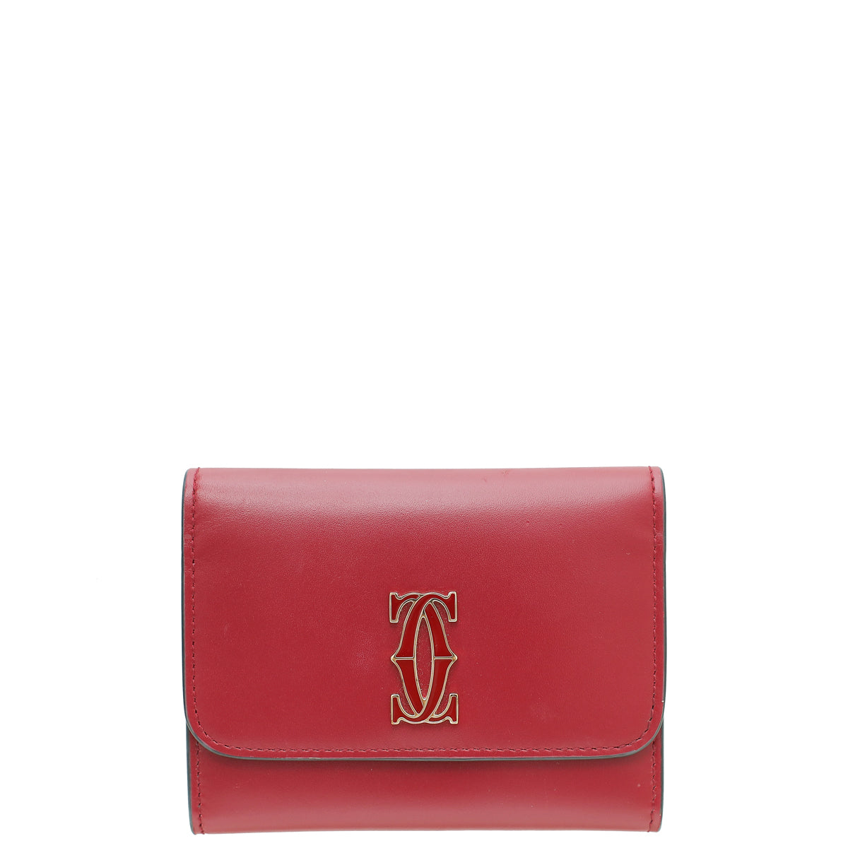 Cartier Cherry Red C De Cartier Mini Wallet-Cartier-THE CLOSET