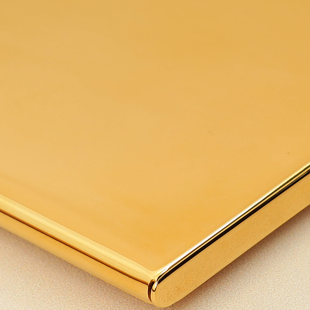 Cartier Diabolo De Lacquered Golden-Finish Metal Card Holder-Cartier-THE CLOSET