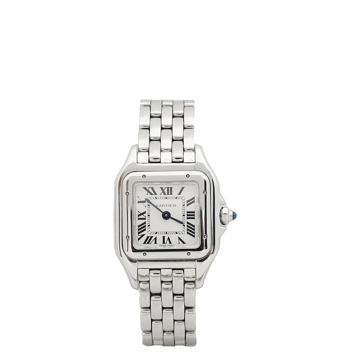 Cartier Stainless Steel Panthère De Cartier Small Model Quartz Watch-Cartier-THE CLOSET