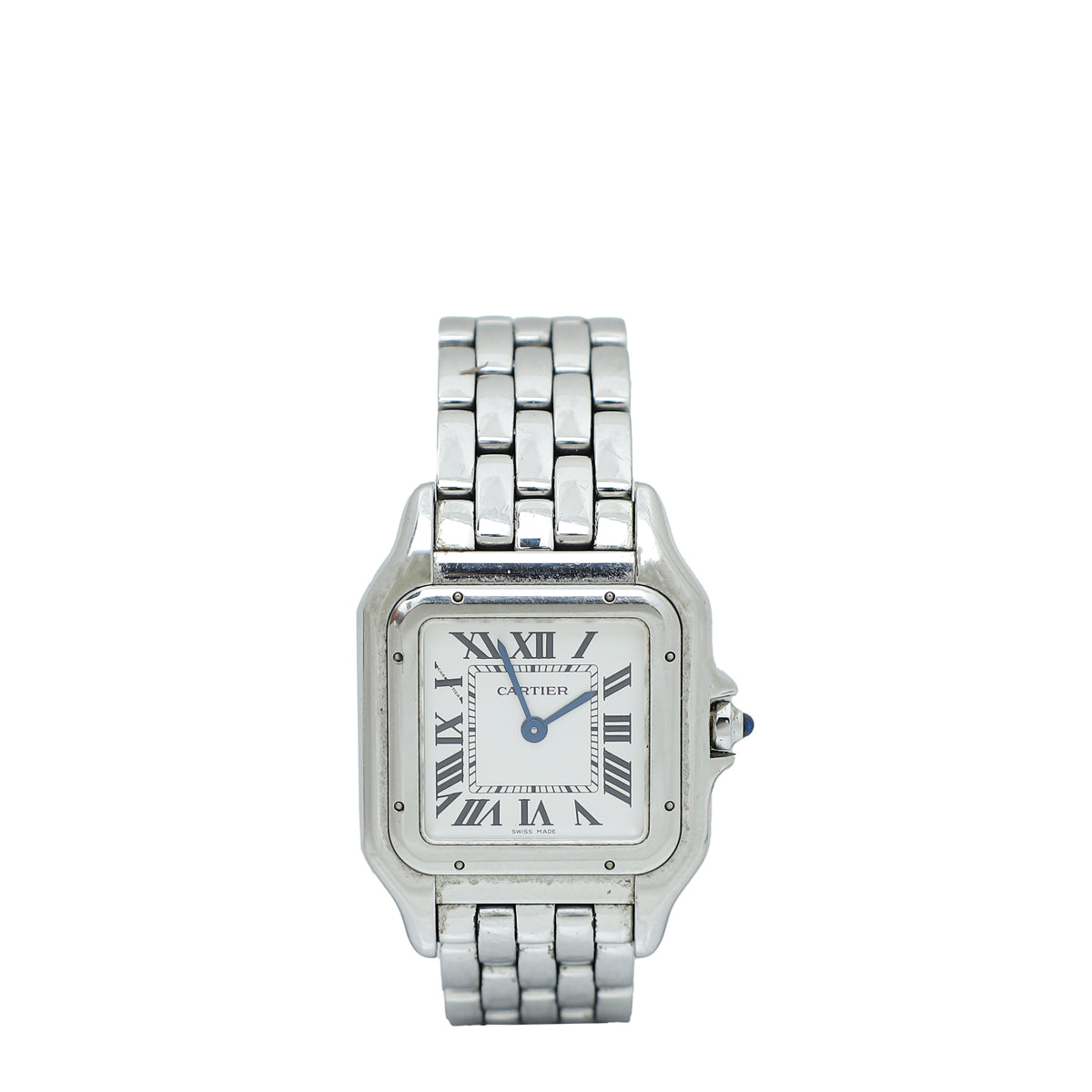 Cartier Stainless Steel Panthere De Cartier Quartz Medium Watch-Cartier-THE CLOSET
