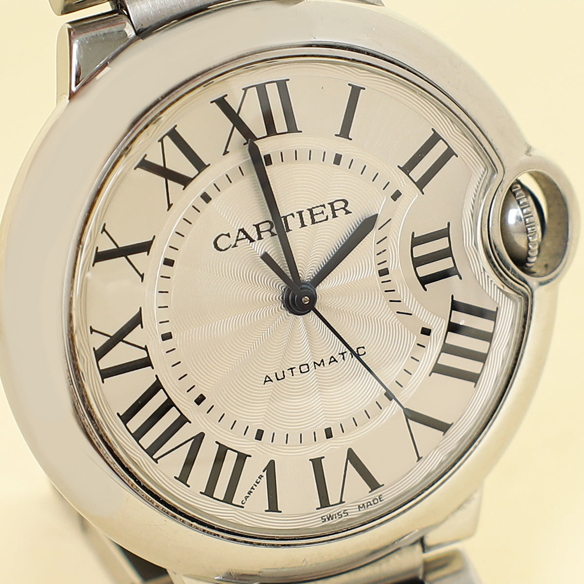 Cartier Stainless Steel Ballon Bleu de Cartier Automatic 33mm Watch