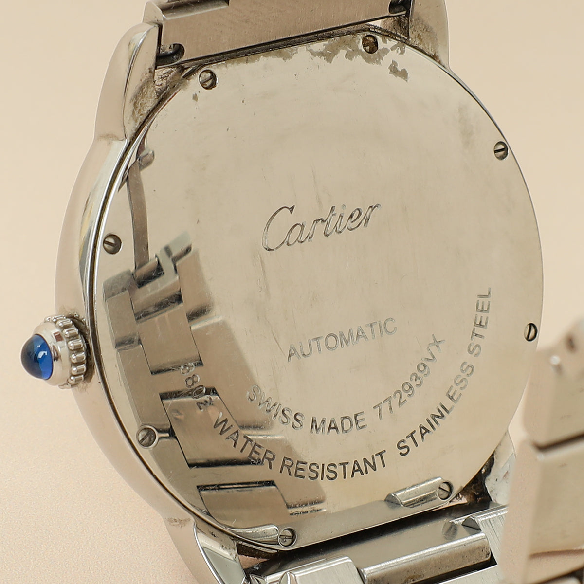 Cartier Stainless Steel Ronde de Cartier 42mm Automatic Watch-Cartier-THE CLOSET