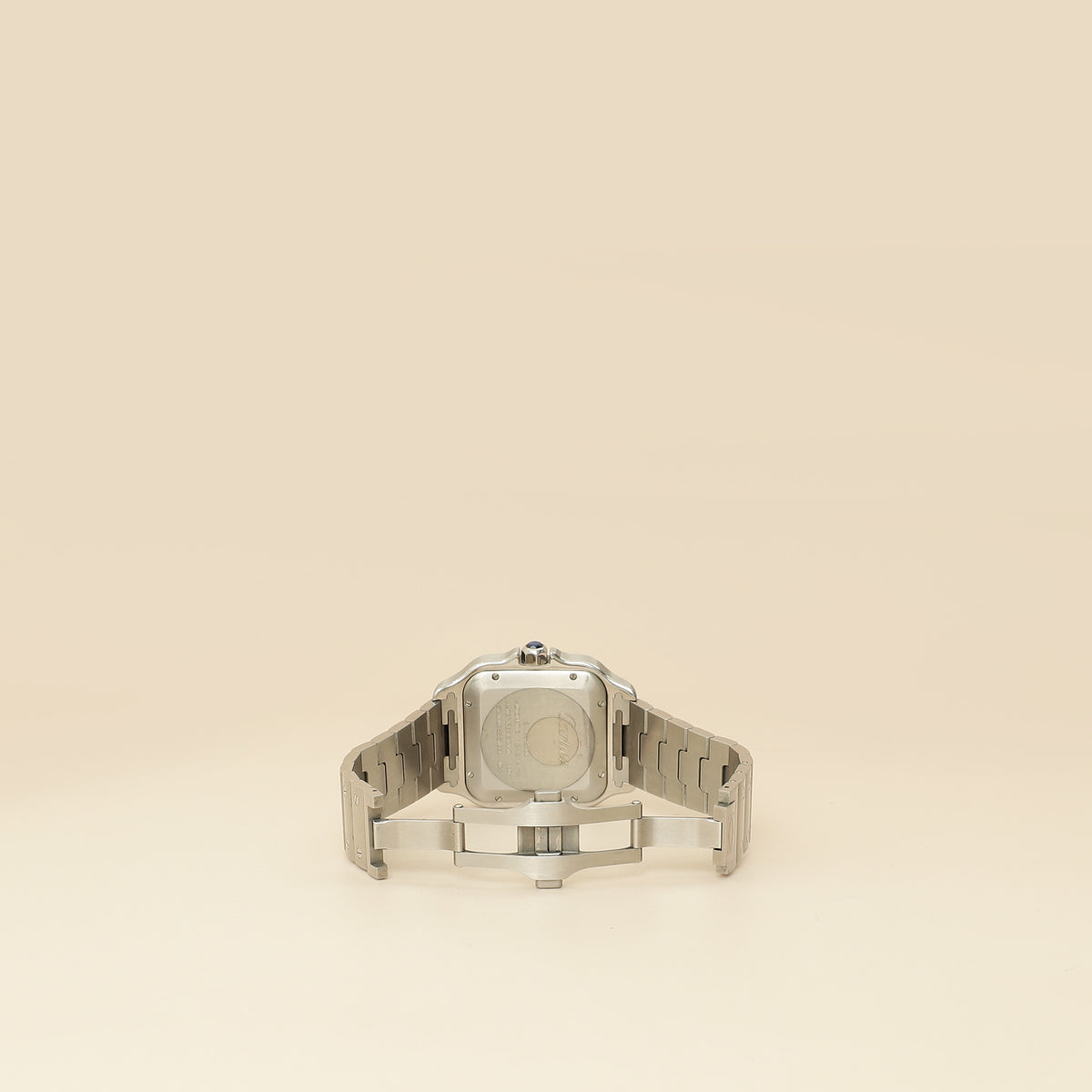 Cartier Stainless Steel Santos De Cartier Medium Model Automatic 35.1 mm Watch-Cartier-THE CLOSET