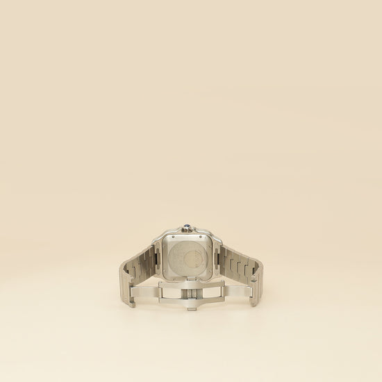 Cartier Stainless Steel Santos De Cartier Medium Model Automatic 35.1 mm Watch-Cartier-THE CLOSET