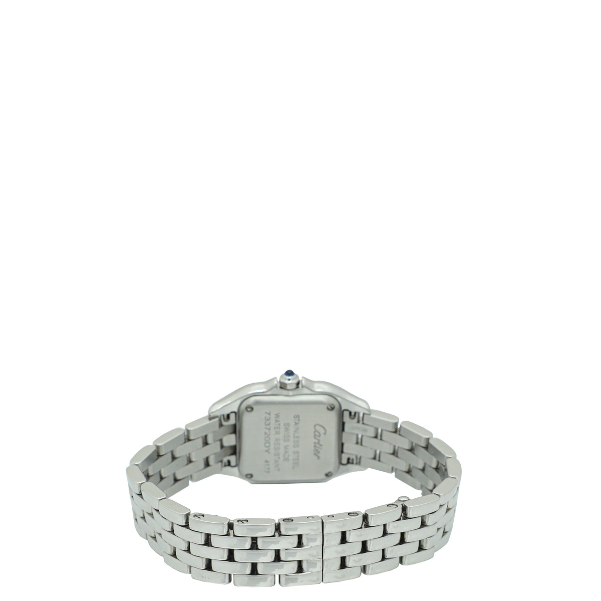 Cartier Stainless Steel Panthère De Cartier Small Model Quartz Watch-Cartier-THE CLOSET