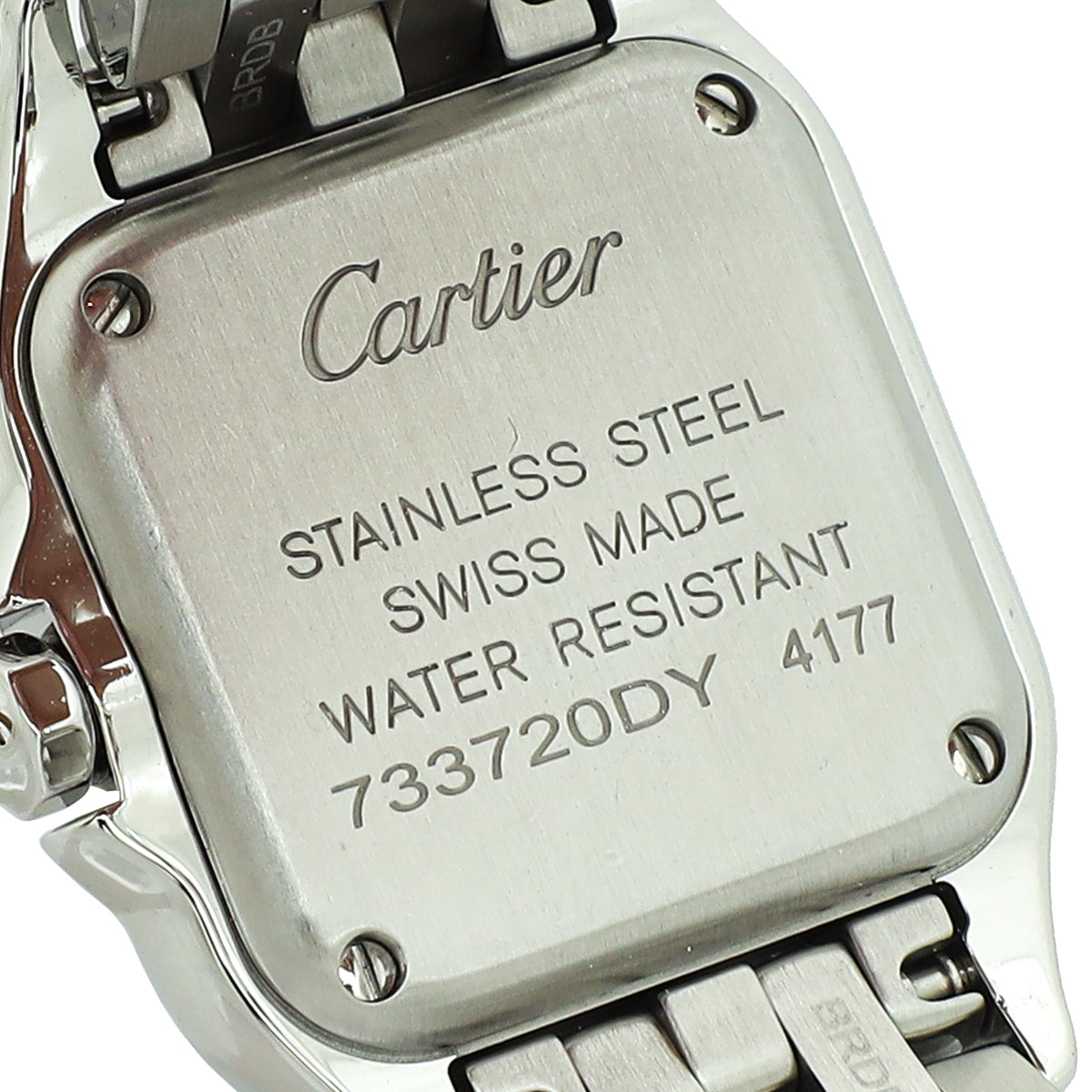 Cartier Stainless Steel Panthère De Cartier Small Model Quartz Watch