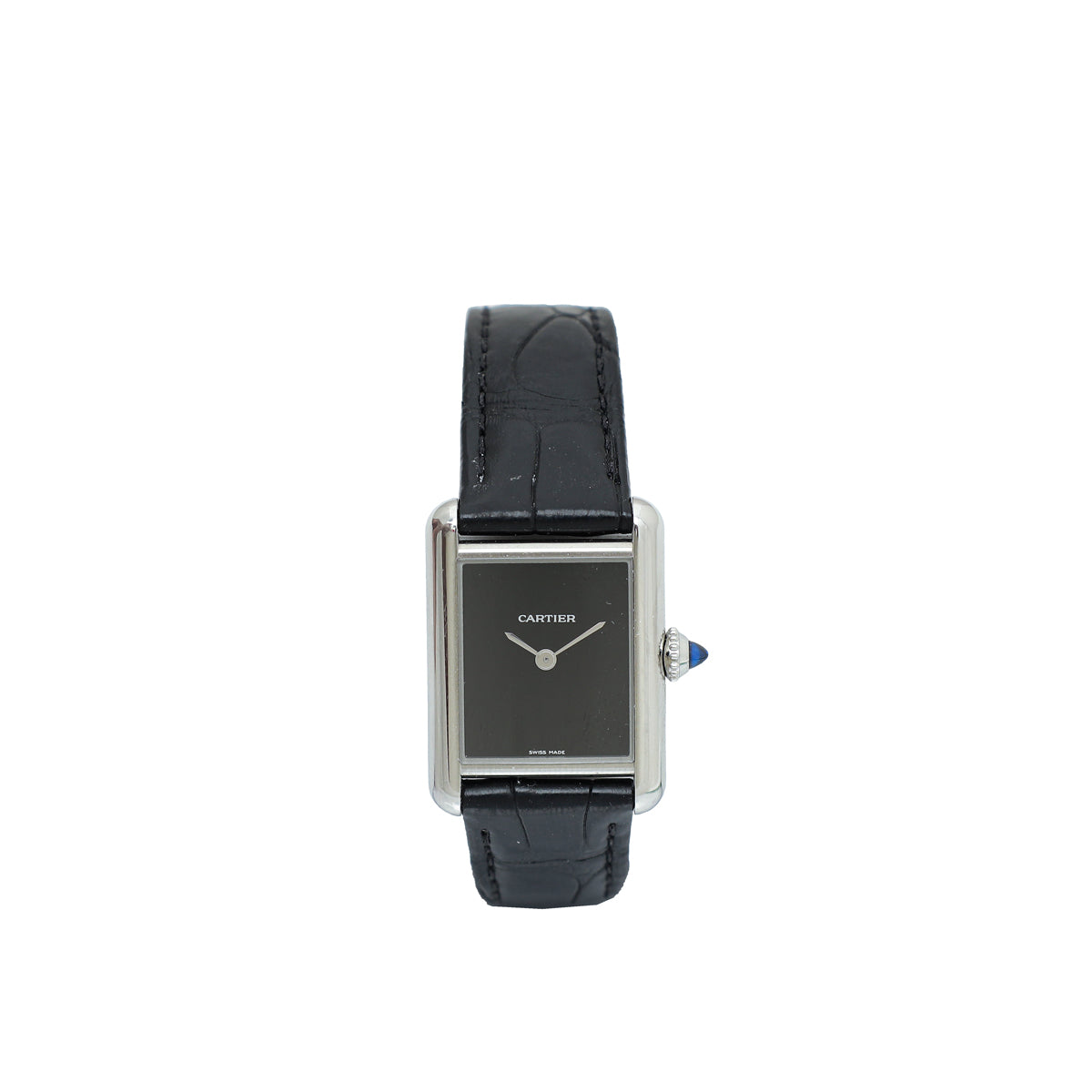 Cartier Stainless Steel Tank Must De Cartier Quartz Small Model Watch-Cartier-THE CLOSET