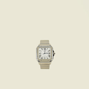 Cartier Stainless Steel Santos De Cartier Automatic 39.8mm “QuickSwitch” System Watch