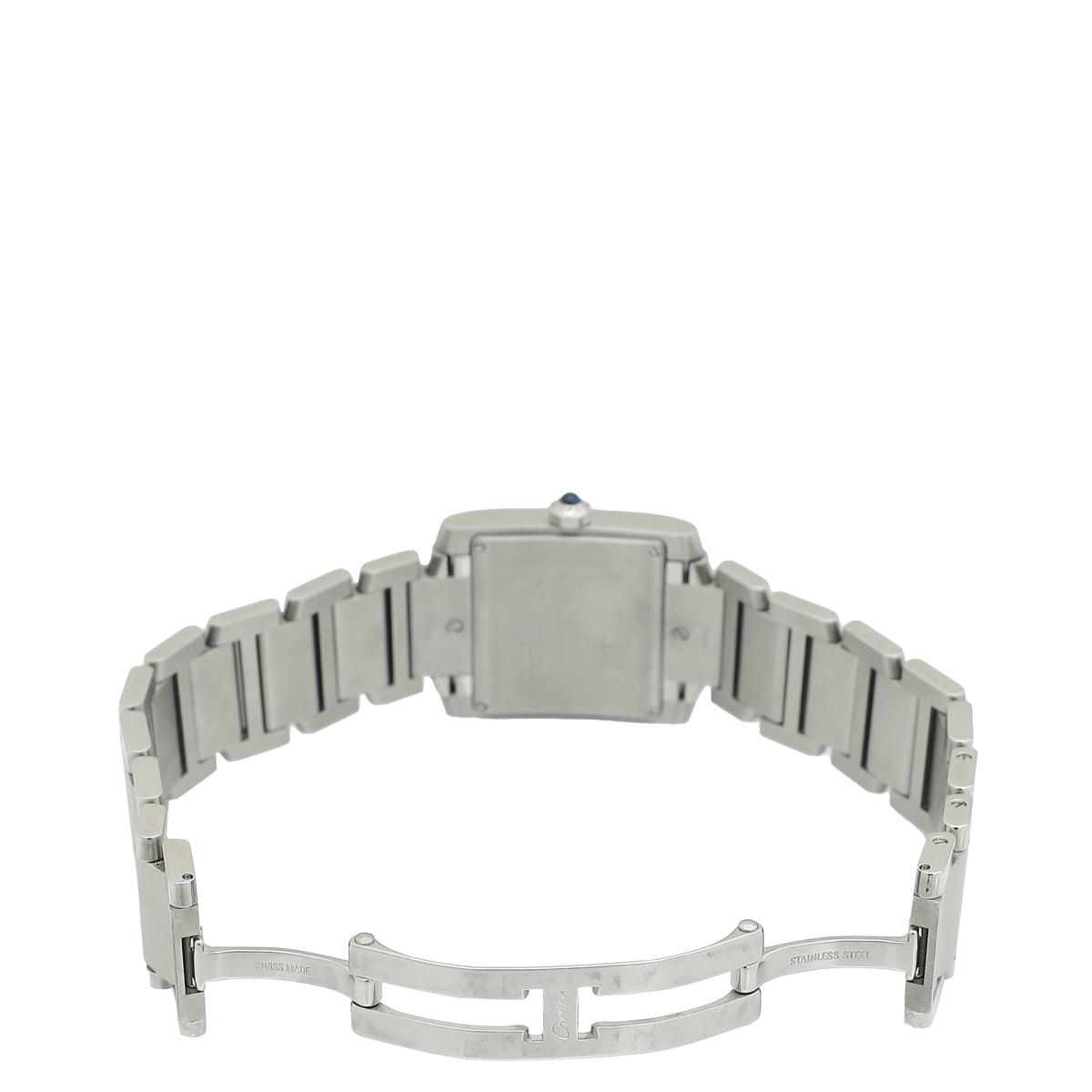 Cartier Stainless Steel Tank Francaise Small Model Quartz 25 mm Watch