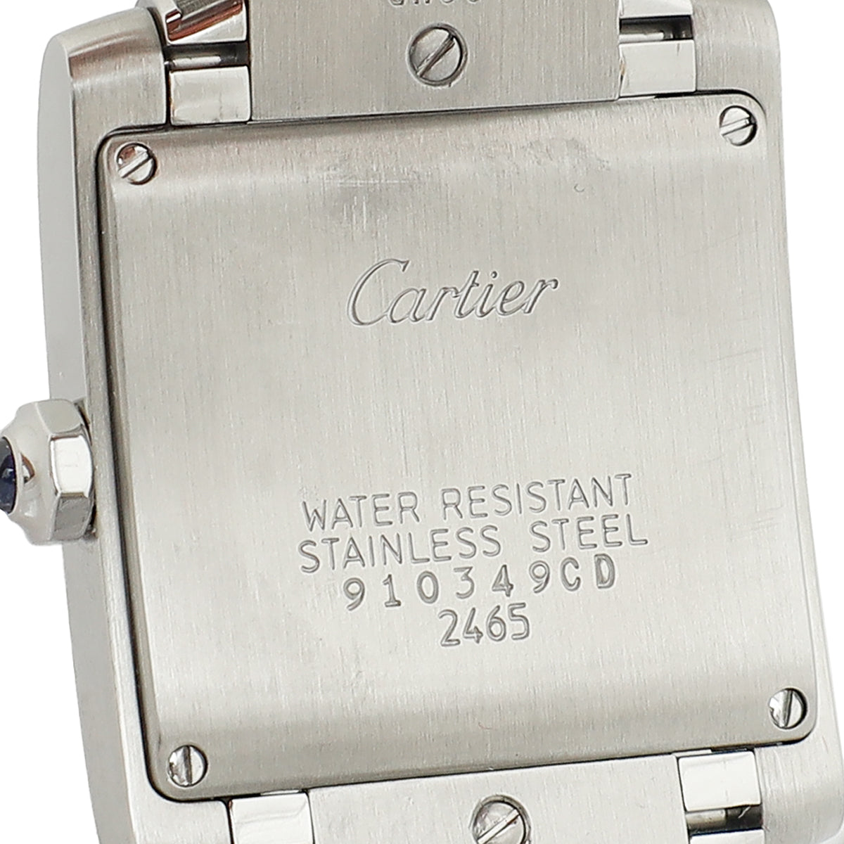 Cartier Stainless Steel Tank Francaise Small Model Quartz 25 mm Watch
