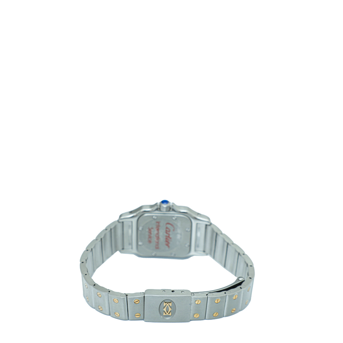 Cartier Steel Gold Santos de Cartier Galbee Watch-Cartier-THE CLOSET