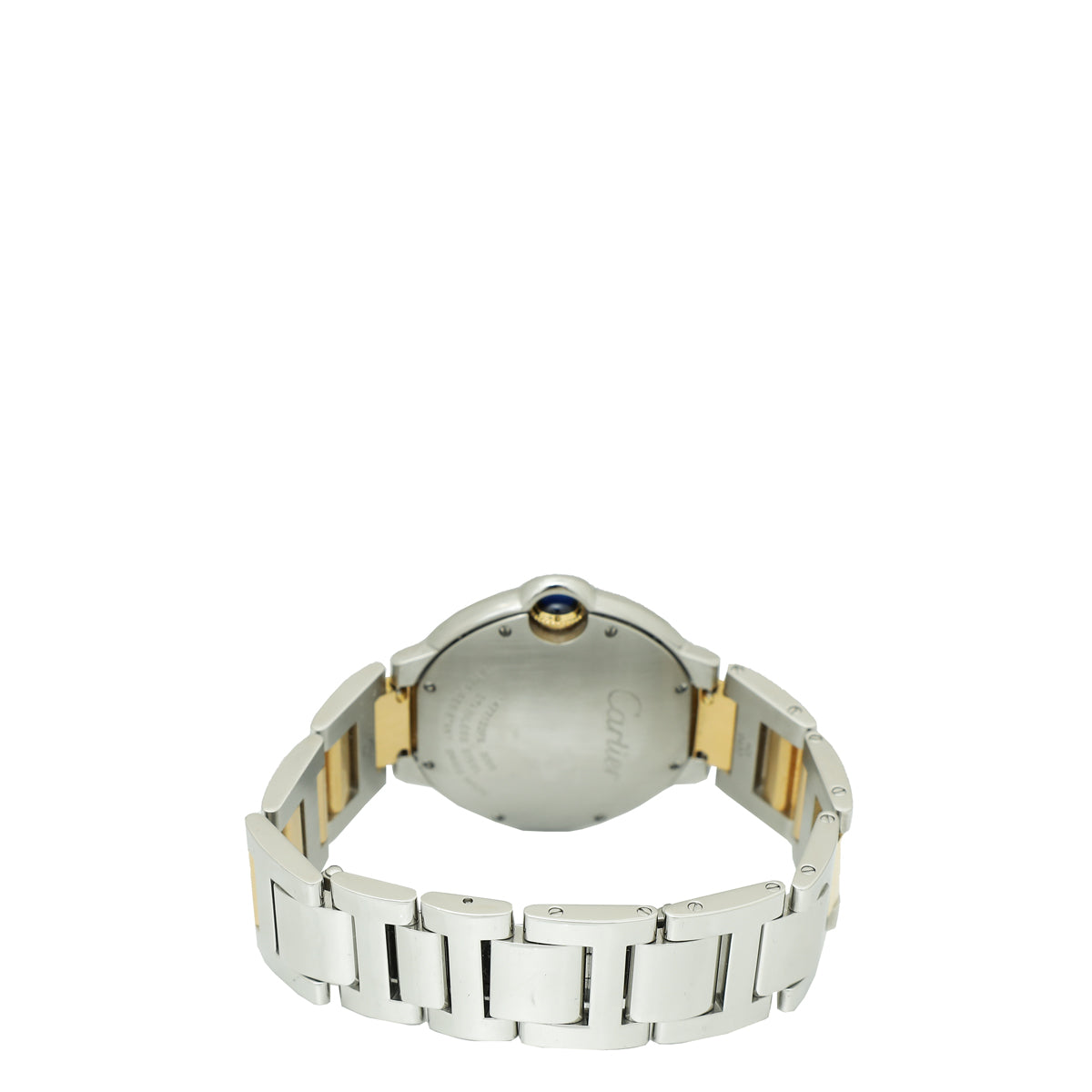 Cartier Stainless Steel & Gold Ballon Bleu De Cartier 36mm Quartz Watch-Cartier-THE CLOSET