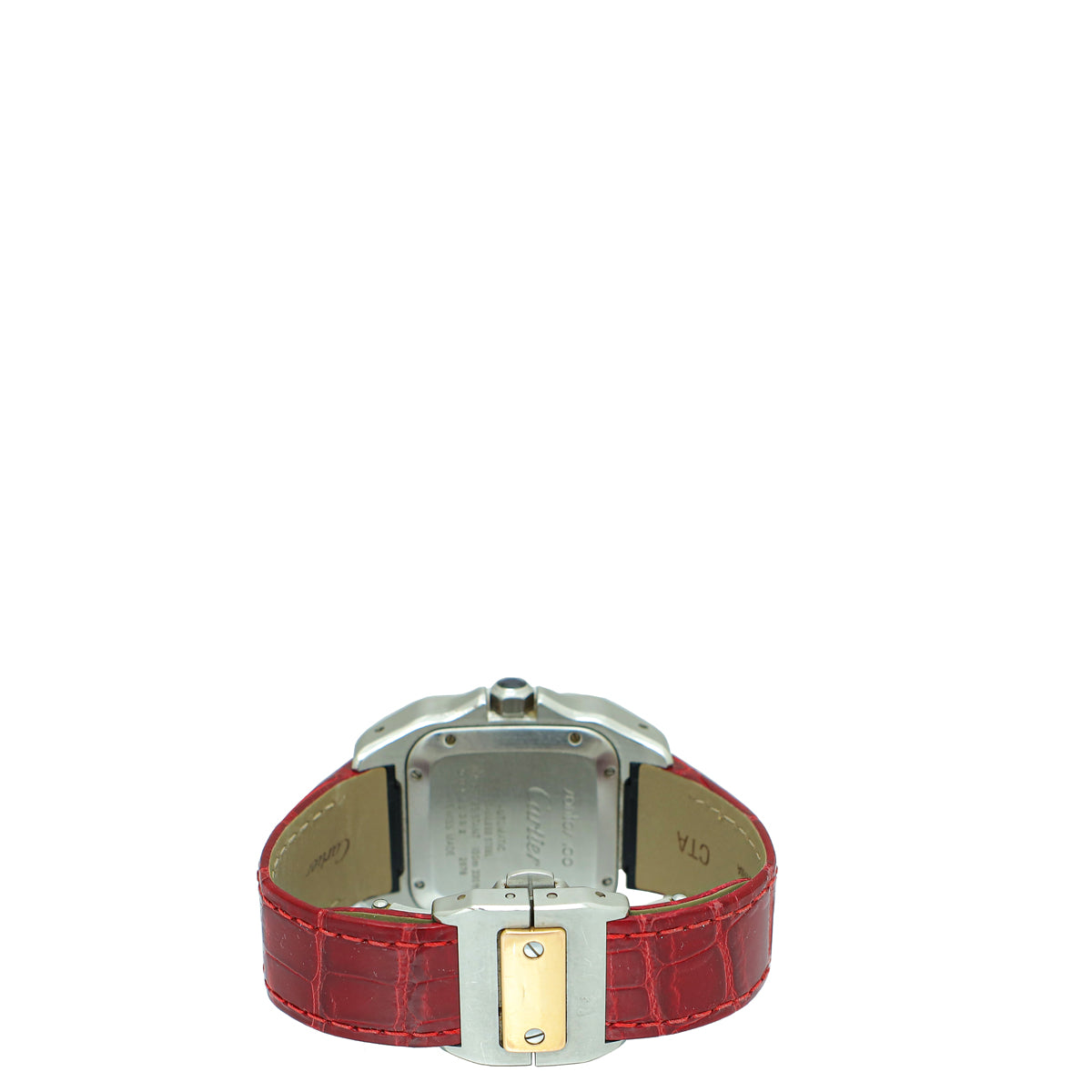 Cartier ST.ST Yellow Gold Santos 100 Automatic 38mm Watch-Cartier-THE CLOSET