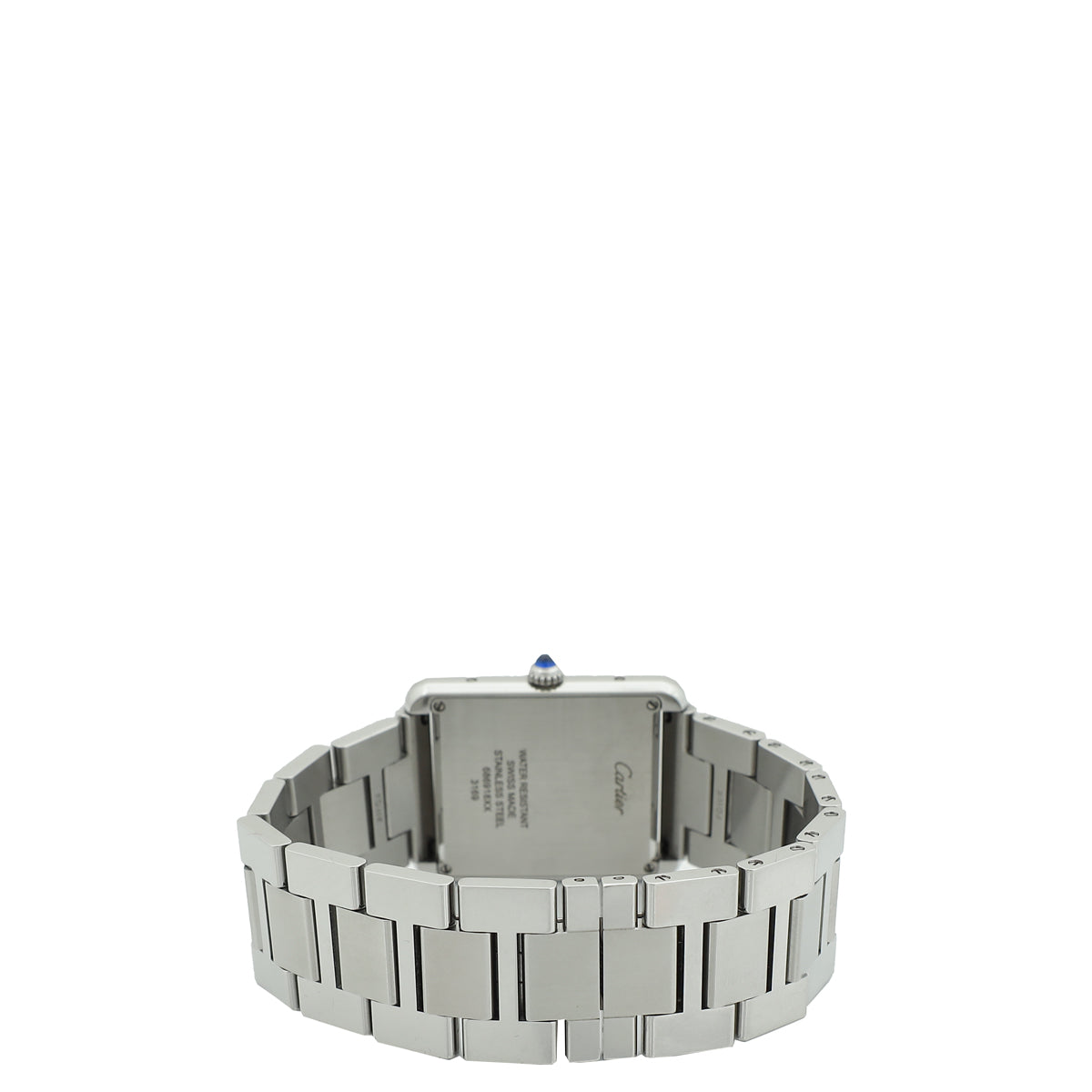 Cartier Stainless Steel Tank Solo Large Model Quartz 25.5mm Woman Watch-Cartier-THE CLOSET